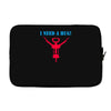 i need a hug Laptop sleeve