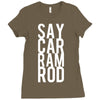 say car ram rod Ladies Fitted T-Shirt