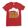 brew dad Ladies Fitted T-Shirt