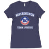 team justice Ladies Fitted T-Shirt