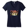 Summer Women's V-Neck T-Shirt
