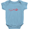 jake paul signature red Baby Onesie