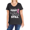 the lord will fight for you, you need only to be still Ladies Curvy T-Shirt