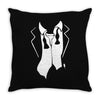 tuxedo after party Throw Pillow