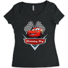 birthday boy mc queen Women's Triblend Scoop T-shirt