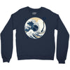 the great wave off sound Crewneck Sweatshirt