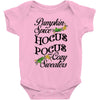 pumpkin spice hocus pocus and cozy sweaters Baby Bodysuit