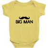 big man little man Baby Onesie