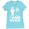 game over Ladies Fitted T-Shirt