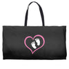 Baby Girl with Heart Any Name Customized Weekender Totes