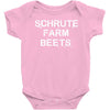 schrute farm beets Baby Bodysuit