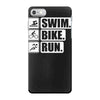 v6 swim bike run iPhone 7 Case