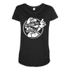 mario pistols Maternity Scoop Neck T-shirt