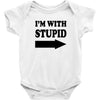 im with stupid t shirt t shirt funny t shirt cool tshirt funny shirt t Baby Onesie