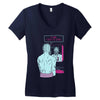 pinbeard Women's V-Neck T-Shirt