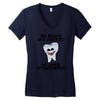 jamm orthodontics Women's V-Neck T-Shirt