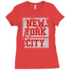 new york city Ladies Fitted T-Shirt
