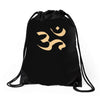 om zeichen indien buddhisten meditation religion yoga Drawstring Bags