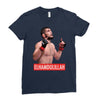 khabib elhamdulillah Ladies Fitted T-Shirt