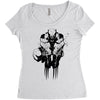 wolverine attack Women's Triblend Scoop T-shirt