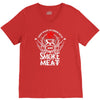 i just want to drink beer and smoke meat V-Neck Tee