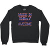 made in 1967 50 years of being awesome Crewneck Sweatshirt