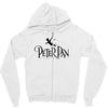 peter pan black Zipper Hoodie
