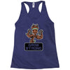groot grow strong galaxy gym fitness mashup Racerback Tank