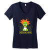 shocking news Women's V-Neck T-Shirt