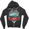 aunt flo Zipper Hoodie