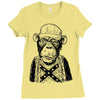 monkey redneck Ladies Fitted T-Shirt