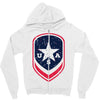 land of the free shield Zipper Hoodie