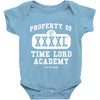property of tla Baby Onesie