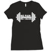 no pain no tacos Ladies Fitted T-Shirt