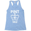 british pint funny Racerback Tank