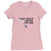13. pull this fork please 012 Ladies Fitted T-Shirt