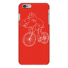 shark riding bicycle bike funny iPhone 6/6s Plus Case