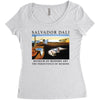 Salvador Dali The Persistence Of Memory Women's Triblend Scoop T-shirt