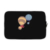 hot bear balloon Laptop sleeve