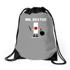mr dexter Drawstring Bags