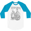 the walking dead tv show daryl and merle dixon brothers zombies 3/4 Sleeve Shirt