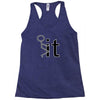 funny sweat Racerback Tank