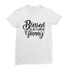 Blessed to be Called Granny Ladies Fitted T-Shirt