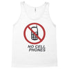 no cell phones Tank Top