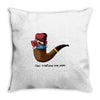 not a pipe Throw Pillow