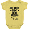 Greatest Aunt In The Universe Baby Onesie