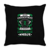 Never Underestimate The Strength Of A Liver Cancer Warrior Throw Pillow