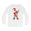 rock star santa claus father christmas Long Sleeve Shirts