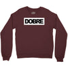 Dobre Black/White Crewneck Sweatshirt