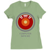 computer says no Ladies Fitted T-Shirt